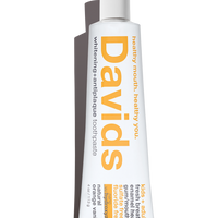 Davids kids + adults nano-hydroxyapatite premium toothpaste / orange vanilla