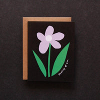Flower Sympathy Card