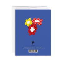 TOUR DE FLEURS — Greeting card