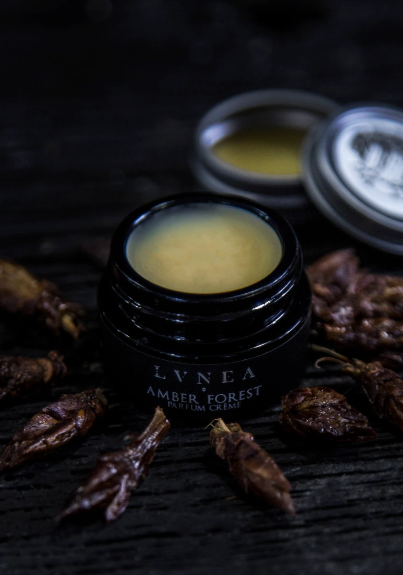 AMBER FOREST | Solid Perfume - Poplar bud, amber, spruce