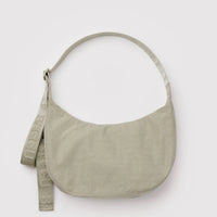 Baggu Medium Nylon Crescent Bag - Celadon