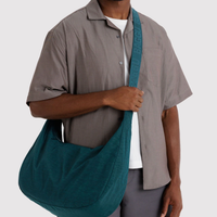 Baggu Large Nylon Crescent Bag - Deep Sea