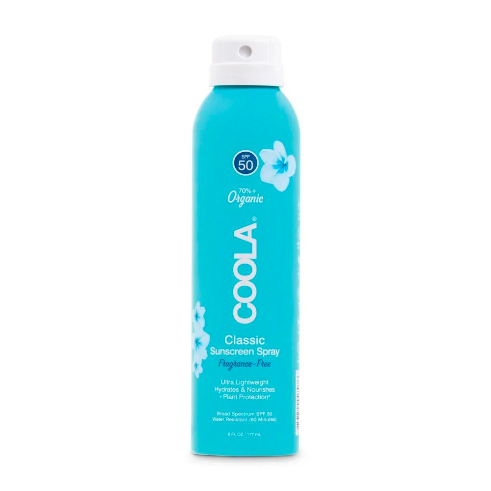 Classic Body Organic Sunscreen Spray SPF 50 - Fragrance Free