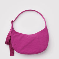 Baggu Medium Nylon Crescent Bag - Deep Fuchsia