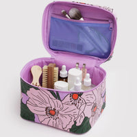 Baggu Large Cosmetic Case - Pink Poppy