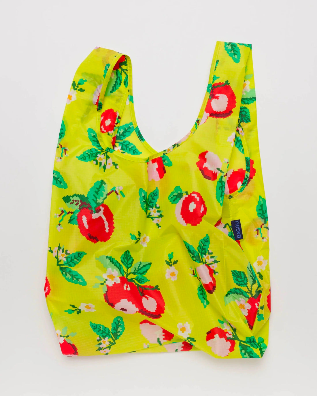 Baggu Reusable Bag - Needlepoint Apple
