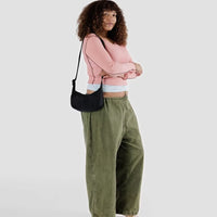 Baggu Small Nylon Crescent Bag - Black