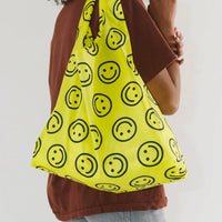Baggu Reusable Bag - Yellow Happy