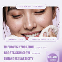 Deep Collagen Glass Skin Overnight Mask 4-Pack Box