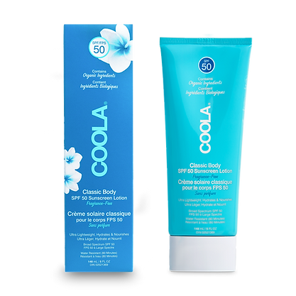 Classic Body Organic Sunscreen Lotion SPF 50