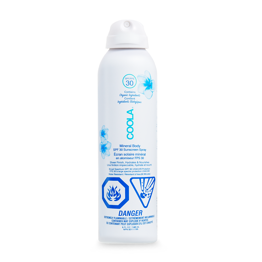 Mineral Body Organic Sunscreen Spray SPF 30