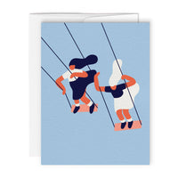 SWINGS — Greeting Card