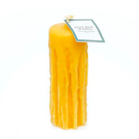 Drippy Beeswax Candle Pillar