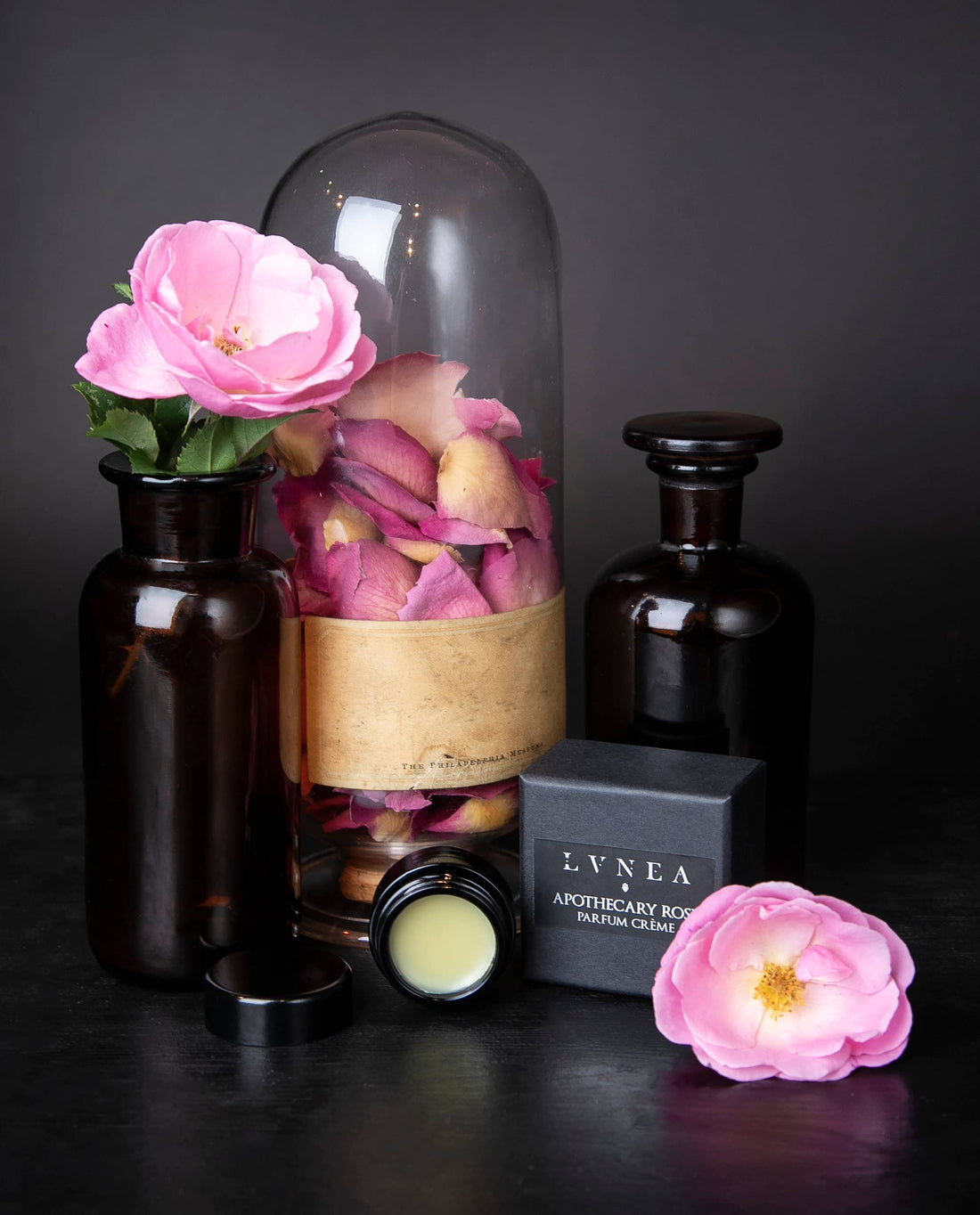 APOTHECARY ROSE Solid Perfume | Roses, apricot, violet leaf