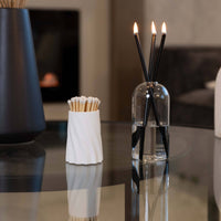 White Concrete Safety Match Set