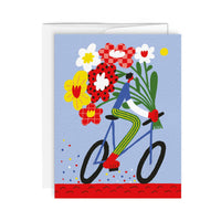 TOUR DE FLEURS — Greeting card