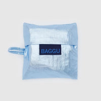 Baby Baggu Reusable Bag - Metallic Light Blue