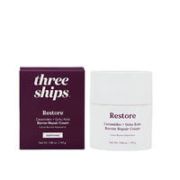 three ship's Restore Barrier Cream with ceramides + gotu kola