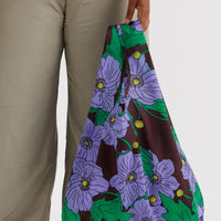 Standard Baggu - Maroon Poppy