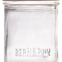 a tall 250 ml regular mouth mason jar typically used for canning homemade jellies