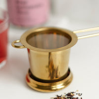 Gold Goddess Tea Strainer