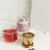 Gold Goddess Tea Strainer