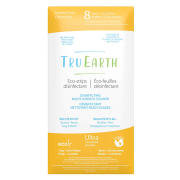 Tru Earth Eco-strips Disinfecting Multi-Surface Cleaner 8 pack