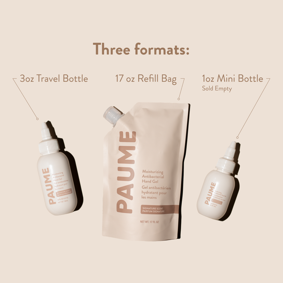 Sanitizer Refill Bag | Moisturizing Antibacterial Hand Gel