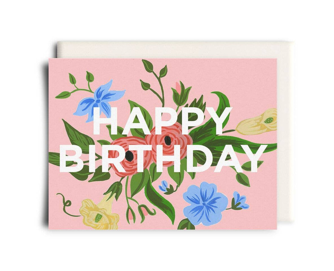 Floral Birthday | Birthday Greeting Card