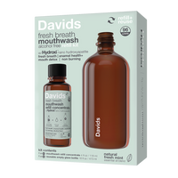 Davids Hydroxi™ fresh breath mouthwash - natural fresh mint