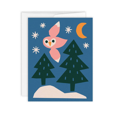 HIBOU — Greeting Card