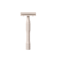 Sustainable Brass Safety Razor - Cream