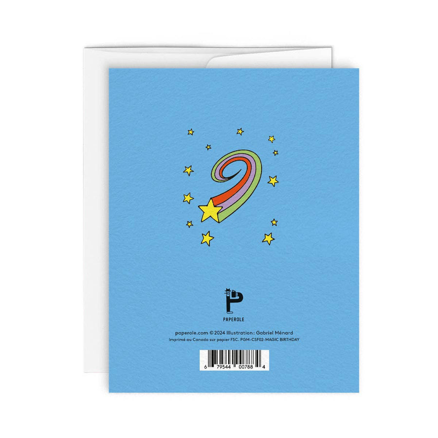 Magic Birthday Greeting Card