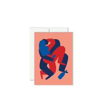 Drunk in Love Miniature Greeting Card