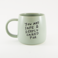 Safe and Cared For Mug