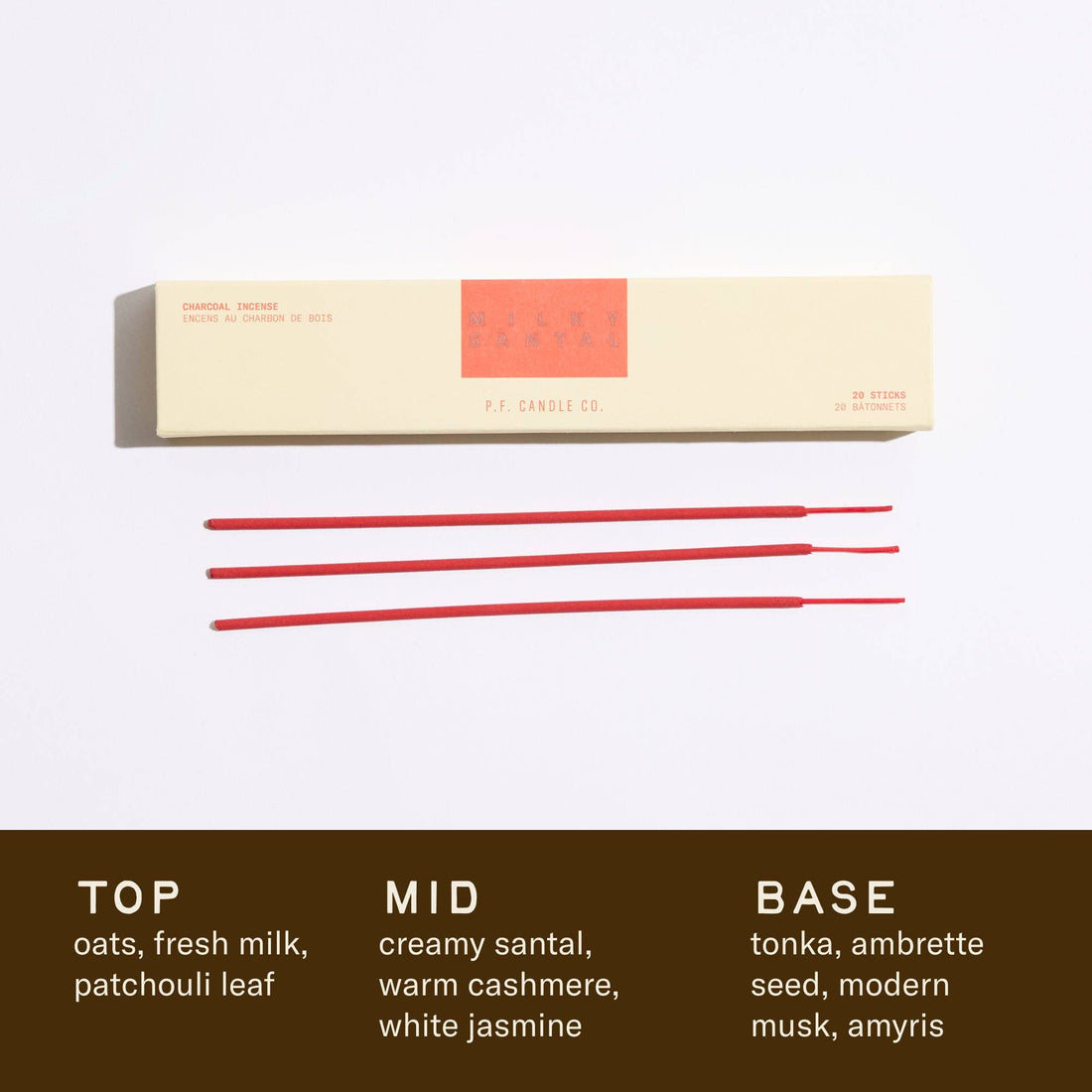 Milky Santal– HI-FI Incense Sticks