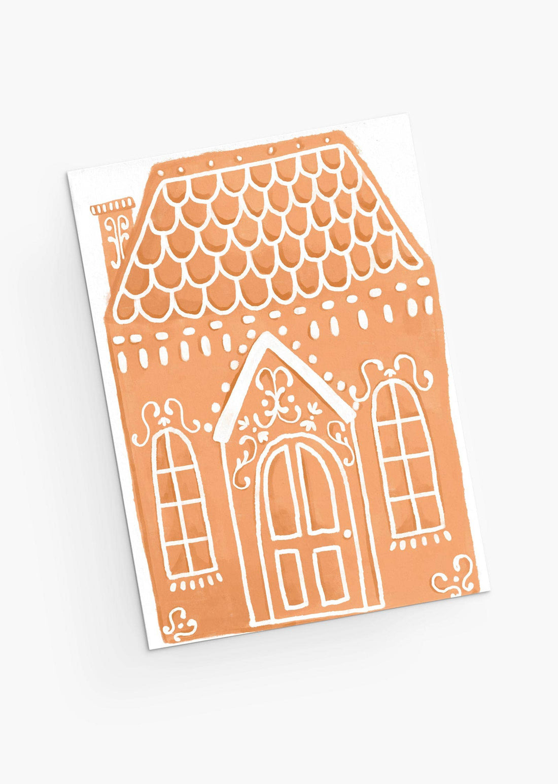 Enchanted Gingerbread House - Christmas Greeting Card