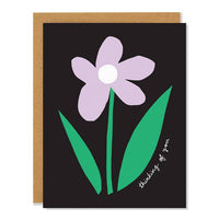 Flower Sympathy Card