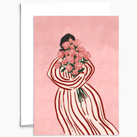 Bouquet of Roses - Greeting Card