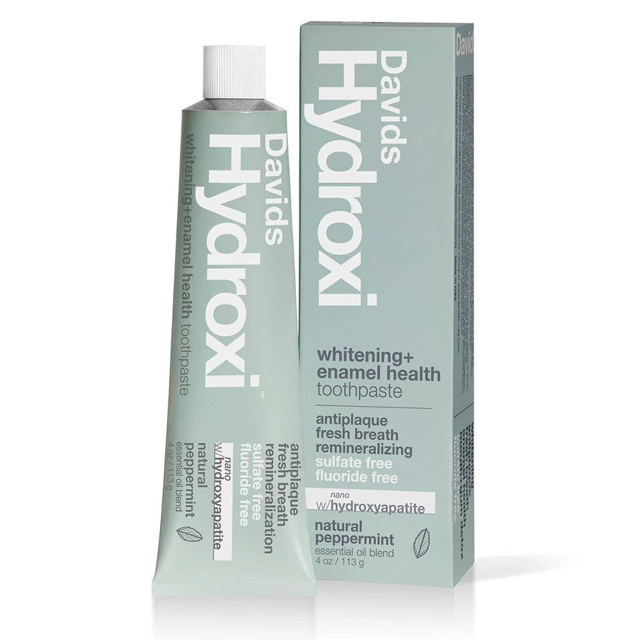 Davids Hydroxi™ Whitening+Enamel Health Nano Hydroxyapatite Premium Toothpaste / Peppermint