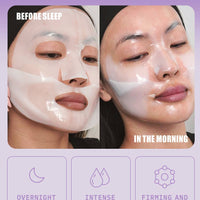 Deep Collagen Glass Skin Overnight Mask 4-Pack Box