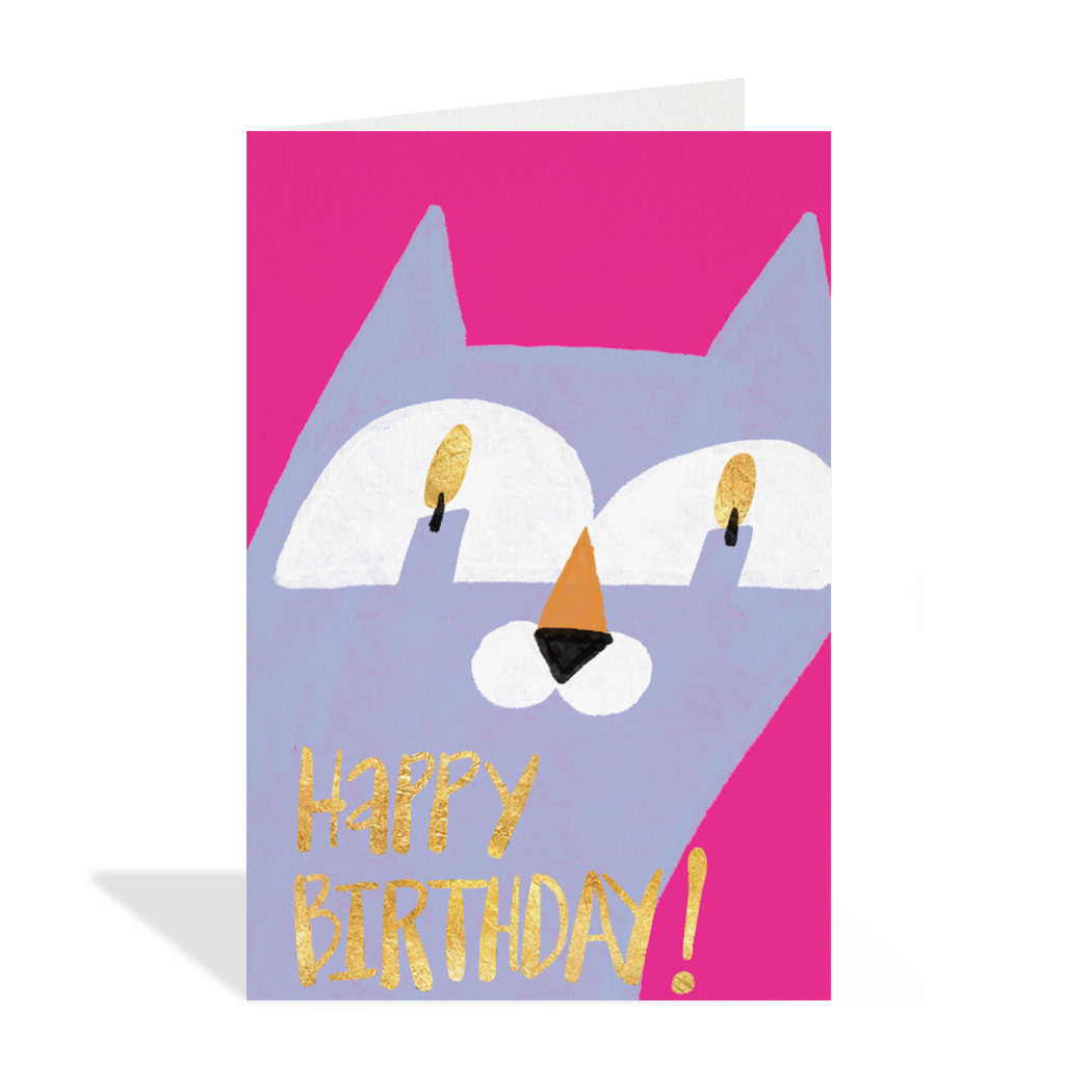 Candle Eyes Petite Card
