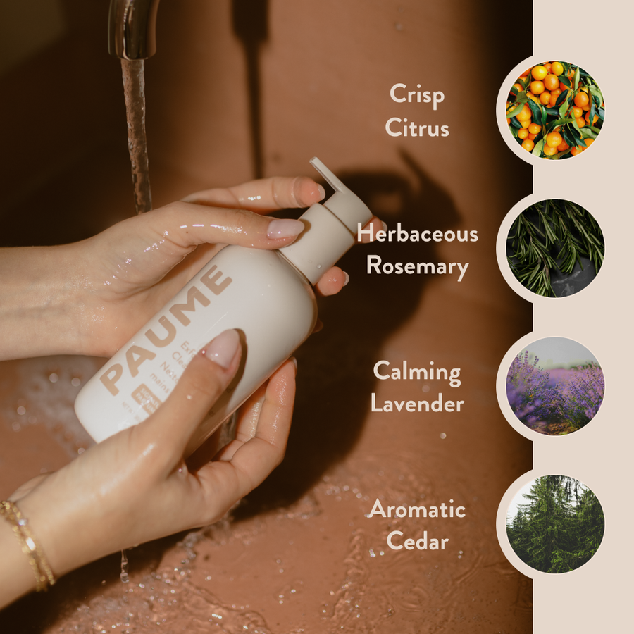 Exfoliating Hand Soap Bottle