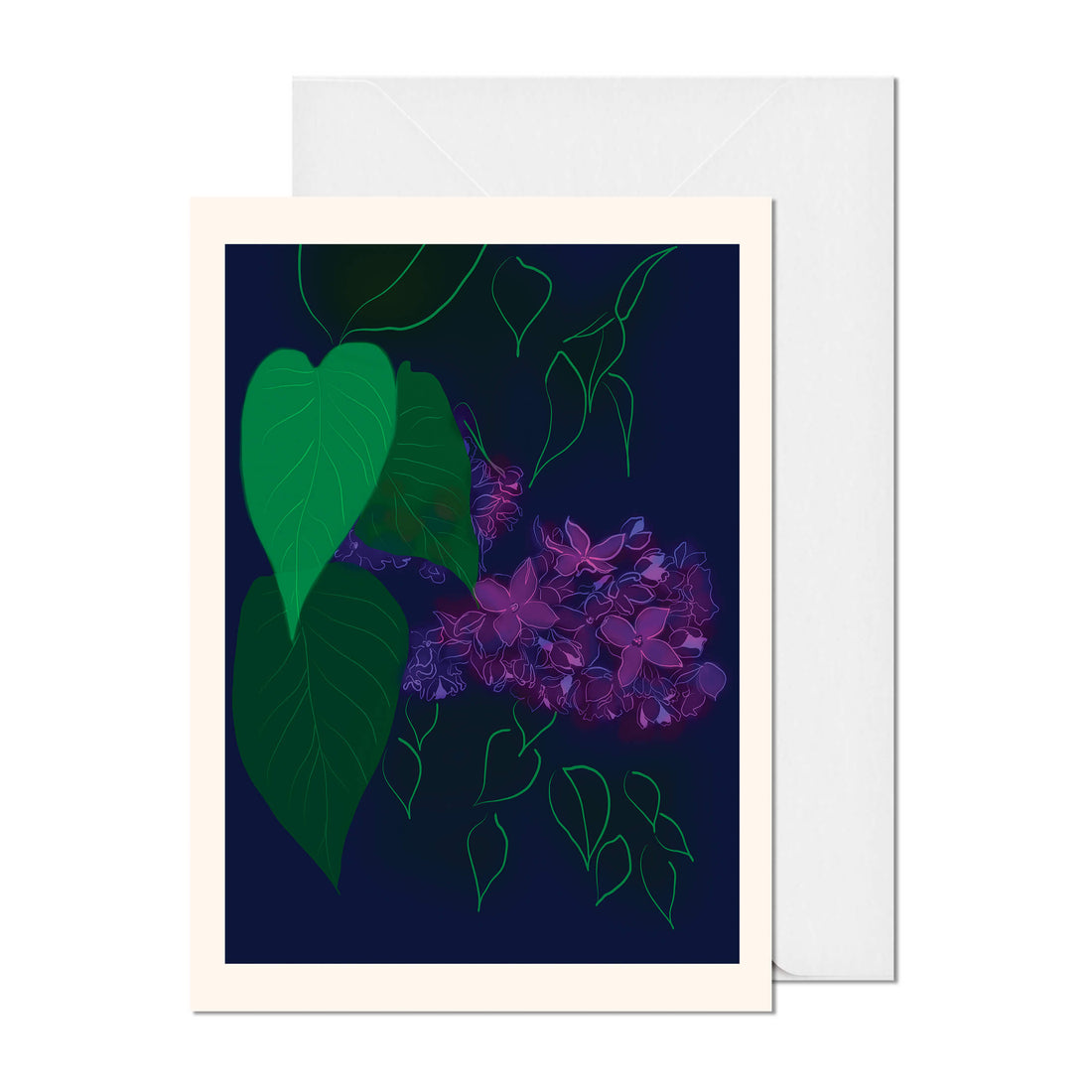 Lilacs Greeting Card