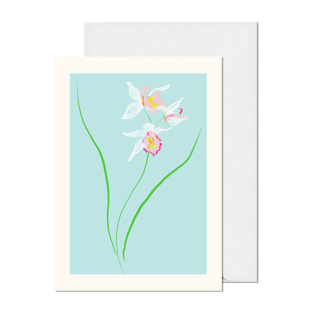 Orchid Greeting Card