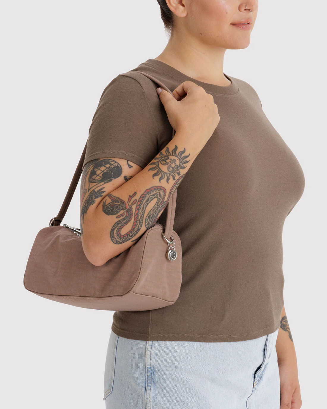Baggu Nylon Loaf Bag - Toasted Almond