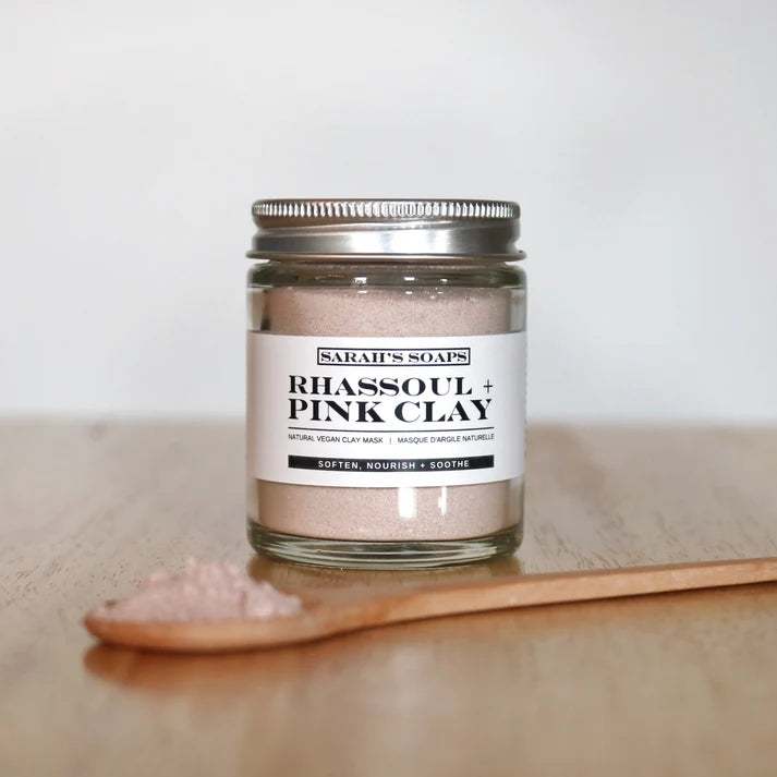 Rhassoul + Pink Clay Mask