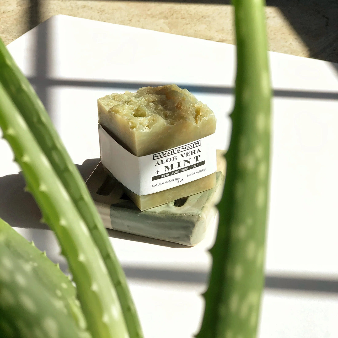 Aloe Vera + Mint Soap