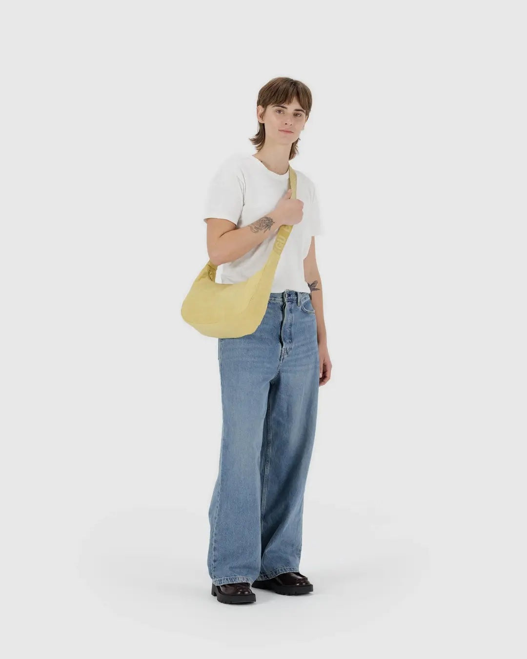 Medium Crescent Bag - Butter