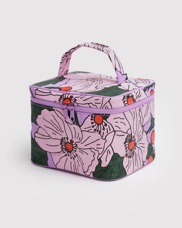 Baggu Large Cosmetic Case - Pink Poppy